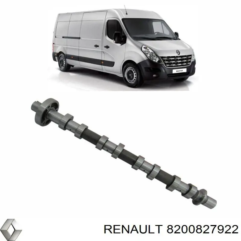 Розподільний вал двигуна випускний Renault (RVI) 8200827922 ціна, від 126.69 USD