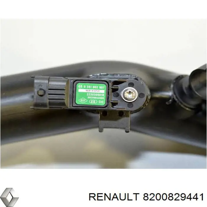 Шланг/патрубок інтеркуллера Renault (RVI) 8200829441