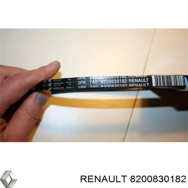 8200830182 Renault (RVI) ремінь приводний, агрегатів
