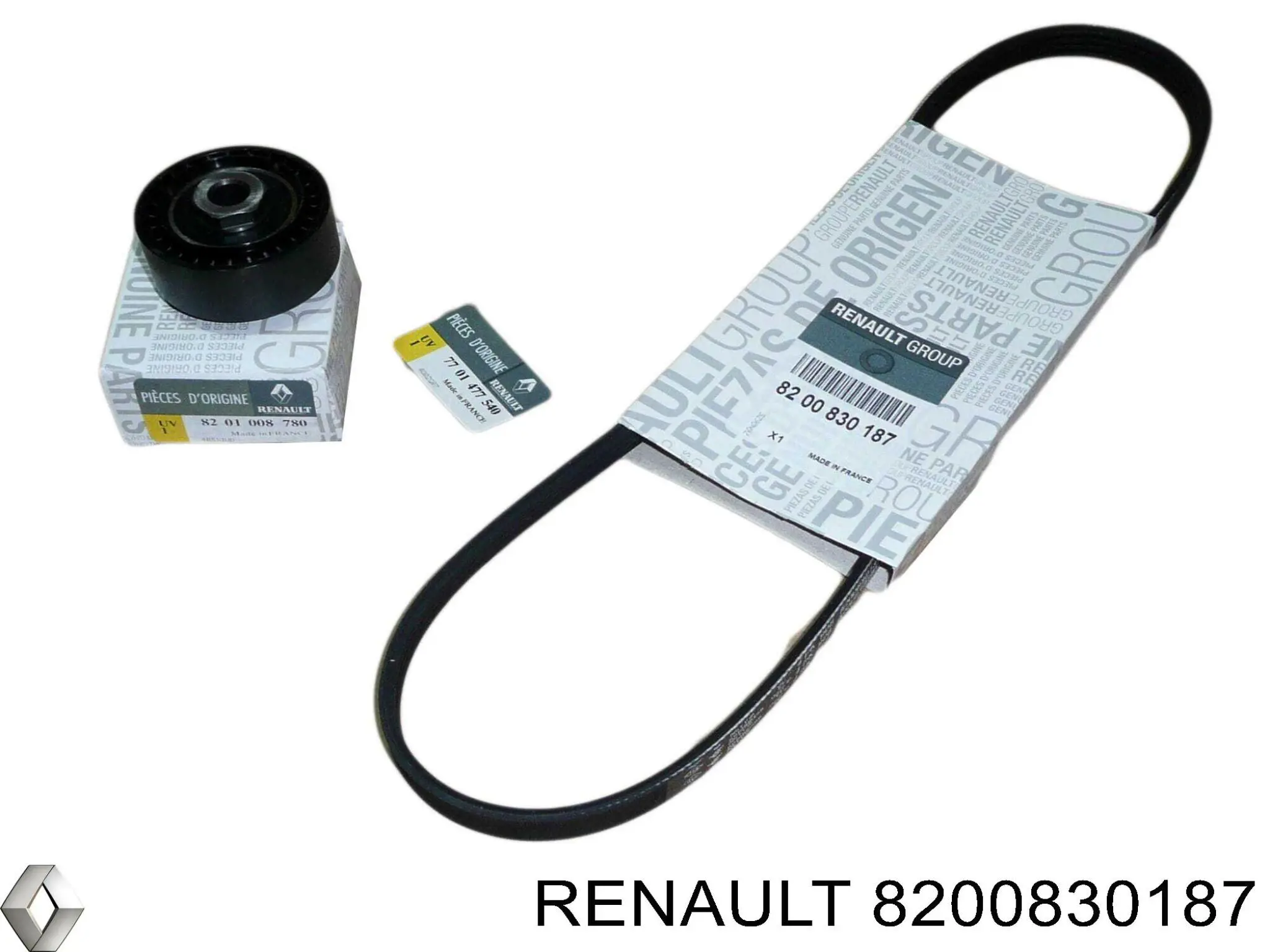 Купити 8200830187 Renault (RVI) Ремінь генератора