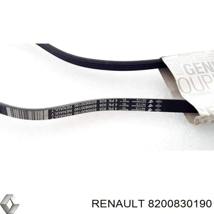 Купити 8200830190 Renault (RVI) Ремінь генератора
