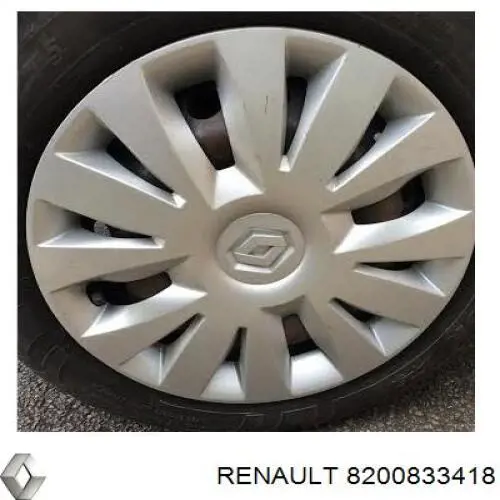 8200833418 Renault (RVI) Ковпаки на колеса