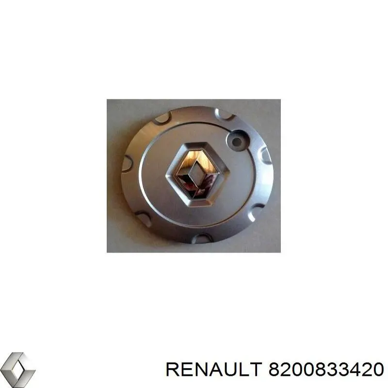 Купити 8200833420 Renault (RVI) Автомобільні ковпаки