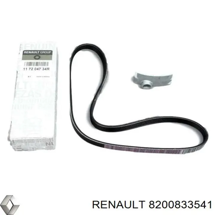 Ремінь кондиціонера Renault (RVI) 8200833541