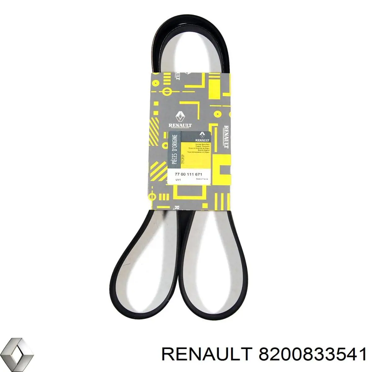 Купити 8200833541 Renault (RVI) Ремінь генератора