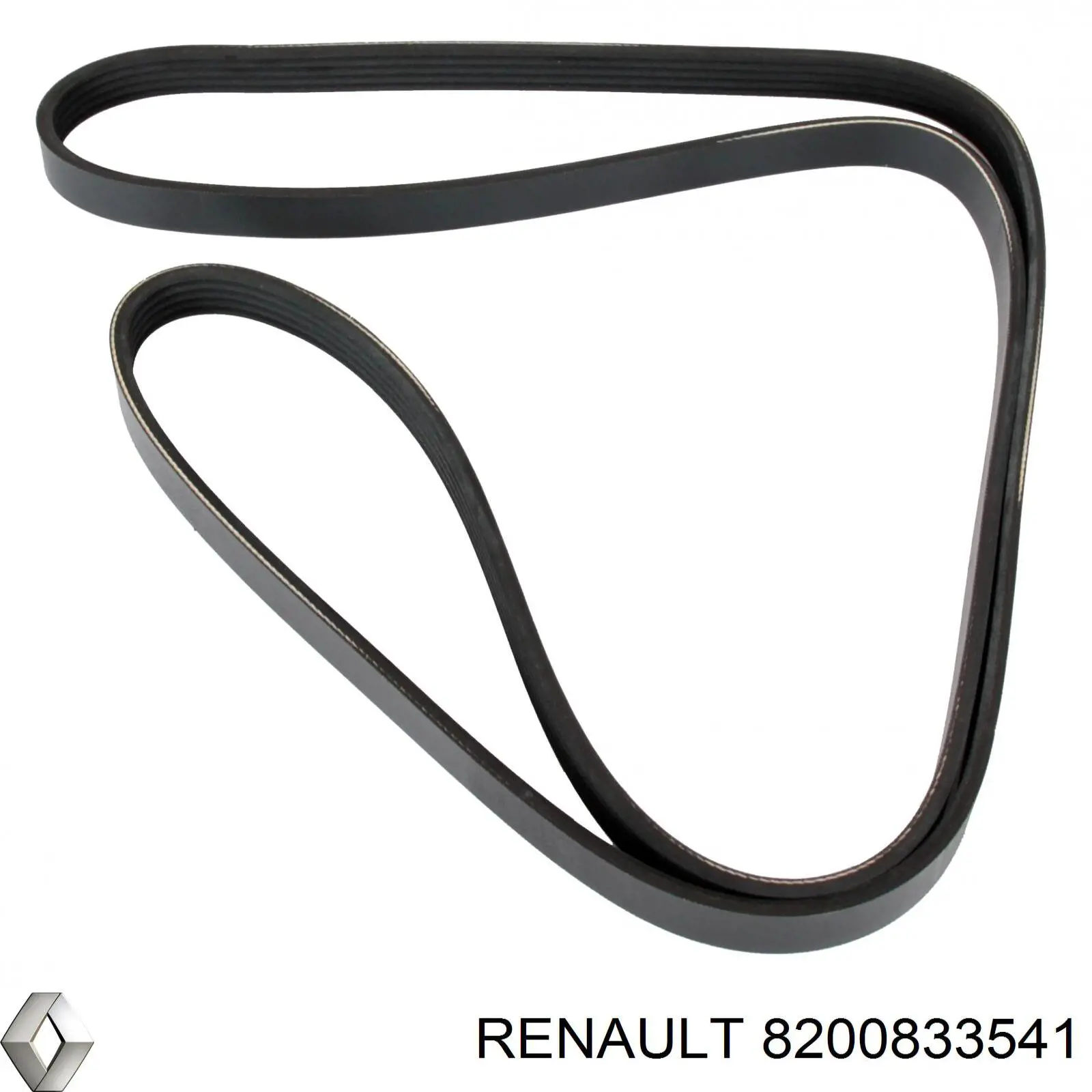 8200833541 Renault (RVI) Поліклиновий ремінь
