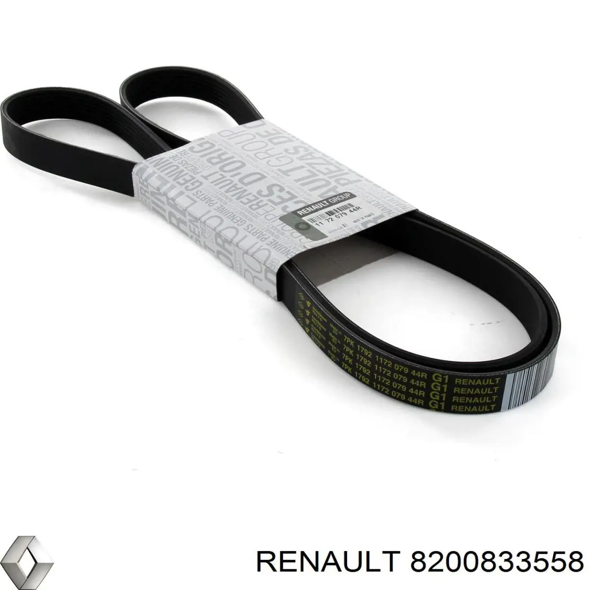 Купити 8200833558 Renault (RVI) Ремінь генератора