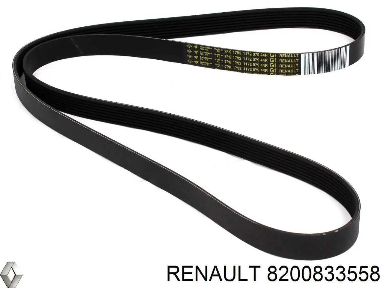 Купити 8200833558 Renault (RVI) Ремінь генератора