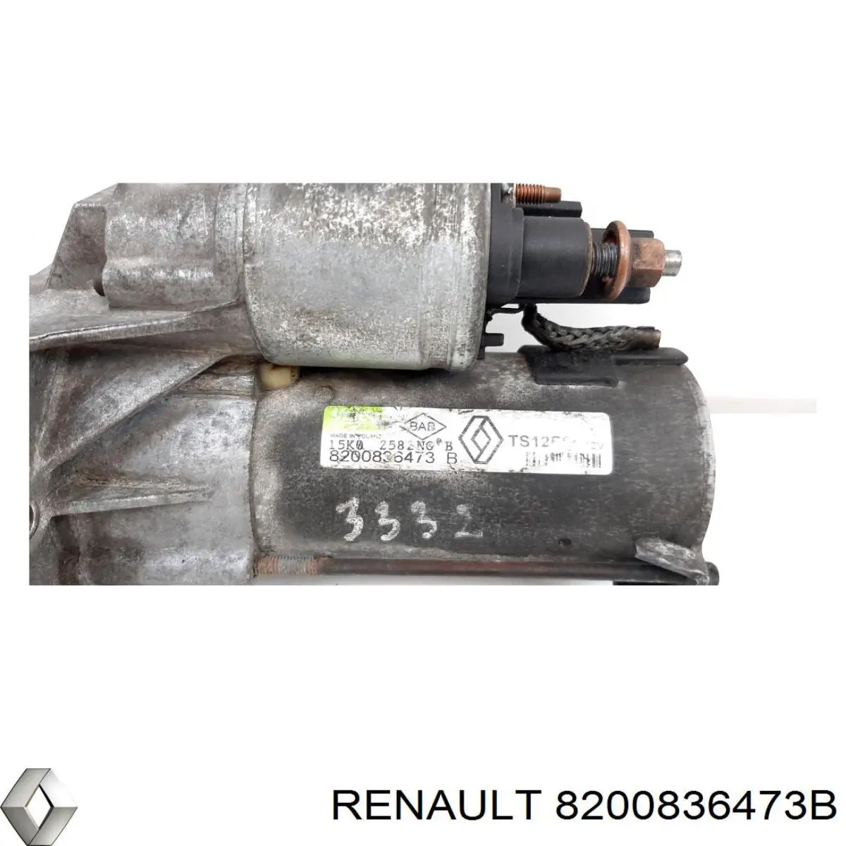 Стартер Renault (RVI) 8200836473B ціна, від 33.82 USD