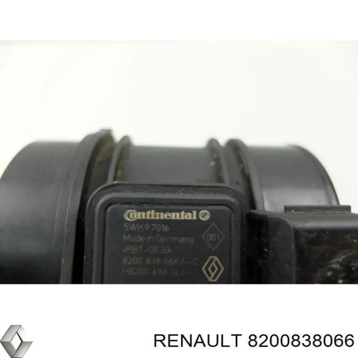 Датчик масової витрати повітря Renault (RVI) 8200838066 ціна, від 145.63 USD