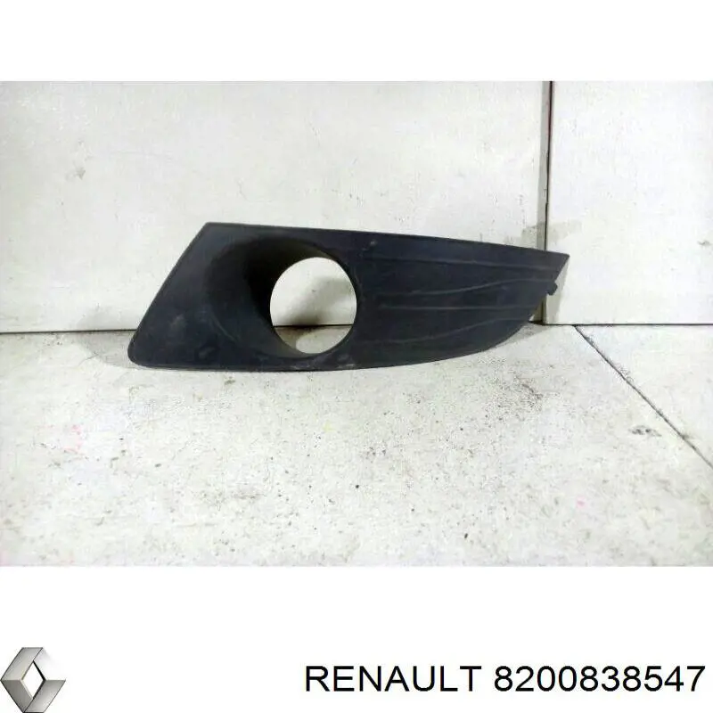 Заглушка під протитуманні фари, ліва Renault (RVI) 8200838547 ціна, від 5.81 USD