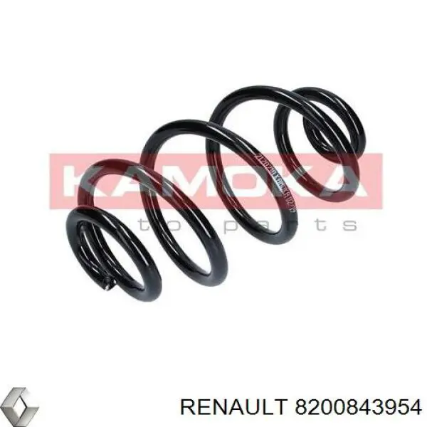 Пружина задня Renault (RVI) 8200843954 ціна, від 21.03 USD