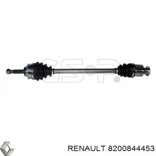 Купити 8200844453 Renault (RVI) Піввісь права