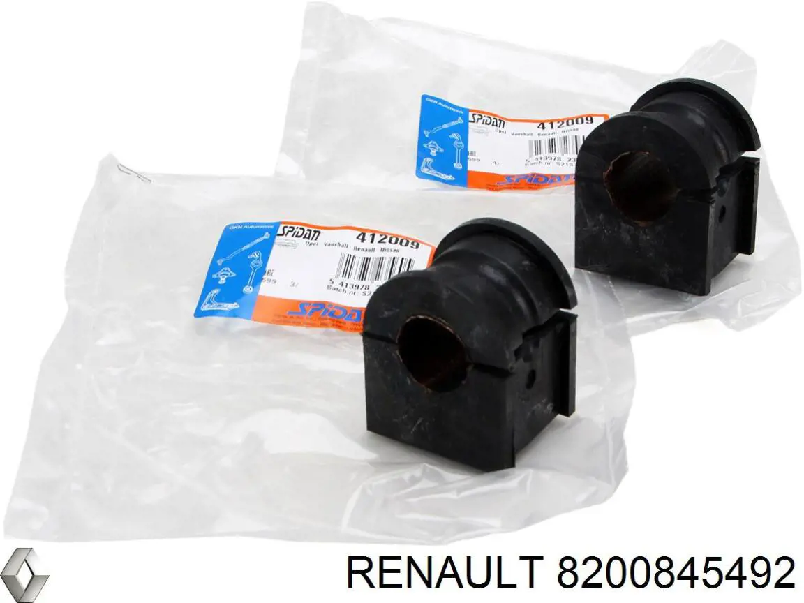 Купити 8200845492 Renault (RVI) Стабілізатор поперечної стійкості передній