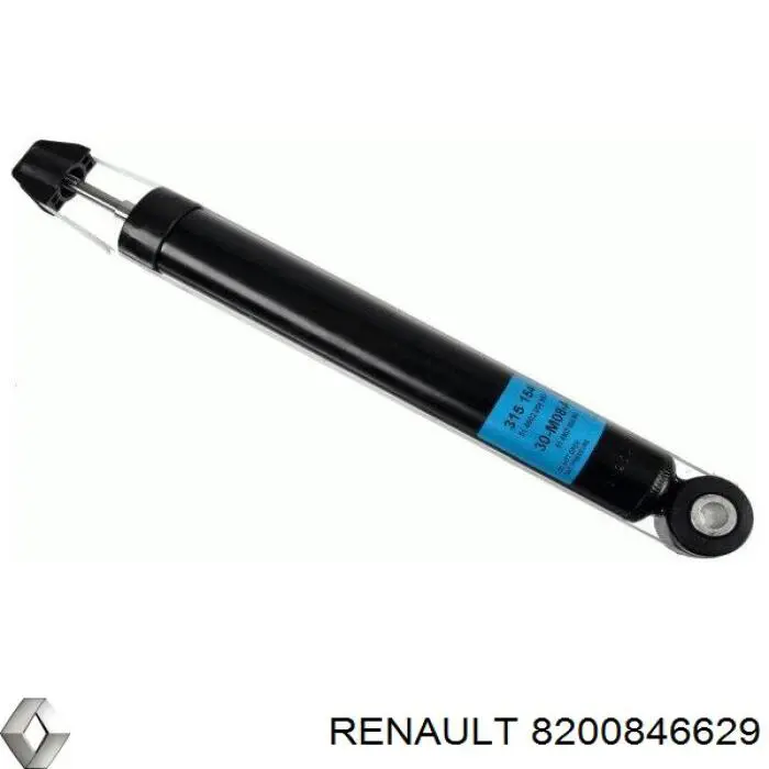 Амортизатор задній Renault (RVI) 8200846629 ціна, від 28.49 USD