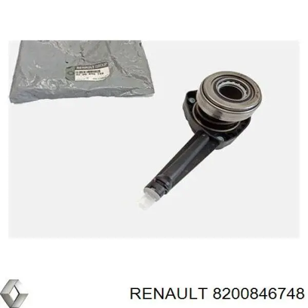 Купити 8200846748 Renault (RVI) Робочий циліндр зчеплення в зборі з витискним підшипником