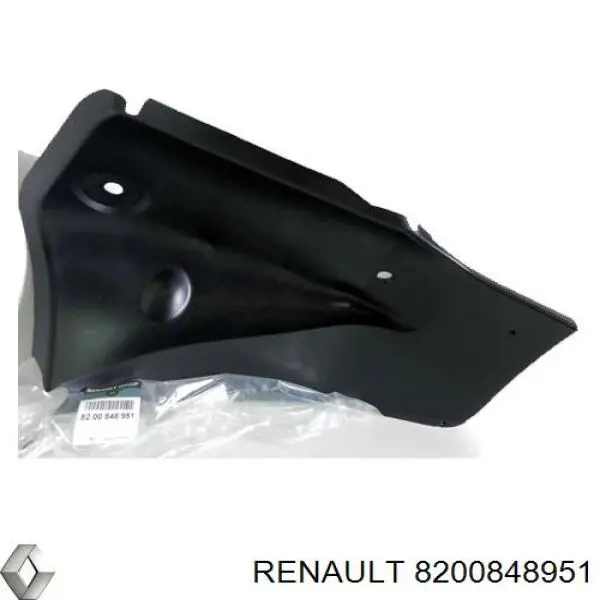 Купити 8200848951 Renault (RVI) Підкрилок заднього крила, правий задній
