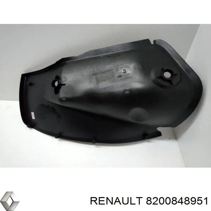 8200848951 Renault (RVI) підкрилок заднього крила, правий задній