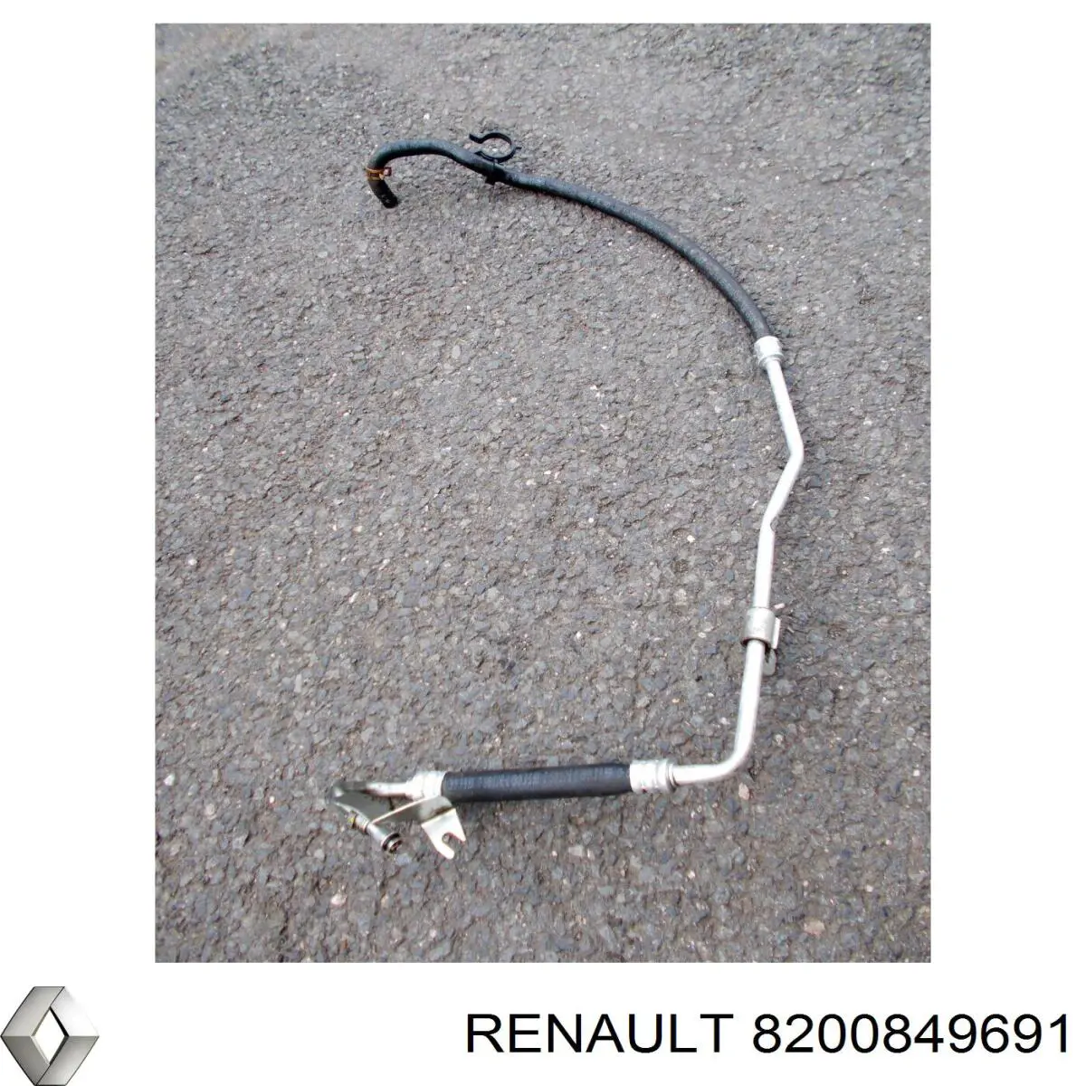 Купити 8200849691 Renault (RVI) Шланг ГПК, низького тиску, від рейки/механізму до бачка