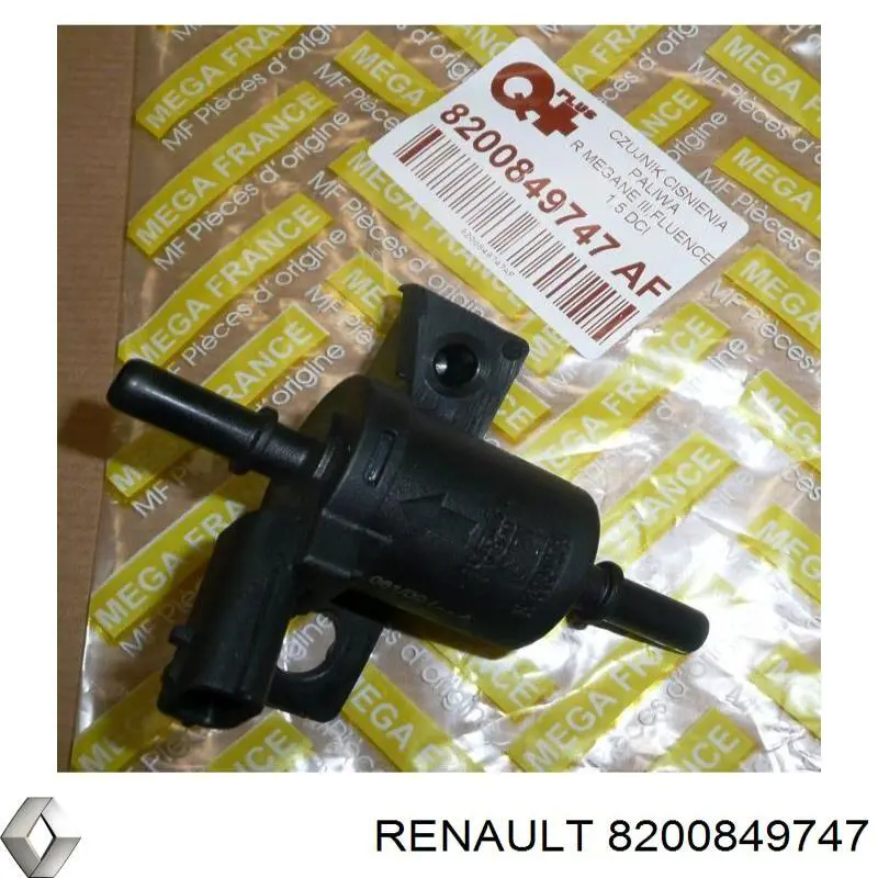 Клапан ПНВТ нагнітальний Renault Megane 3 (KZ0) (Рено Меган)