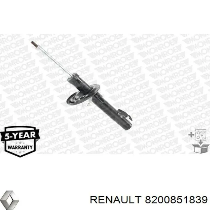 Стойка амортизатора передняя Renault (RVI) 8200851839 ціна, від 62.19 USD