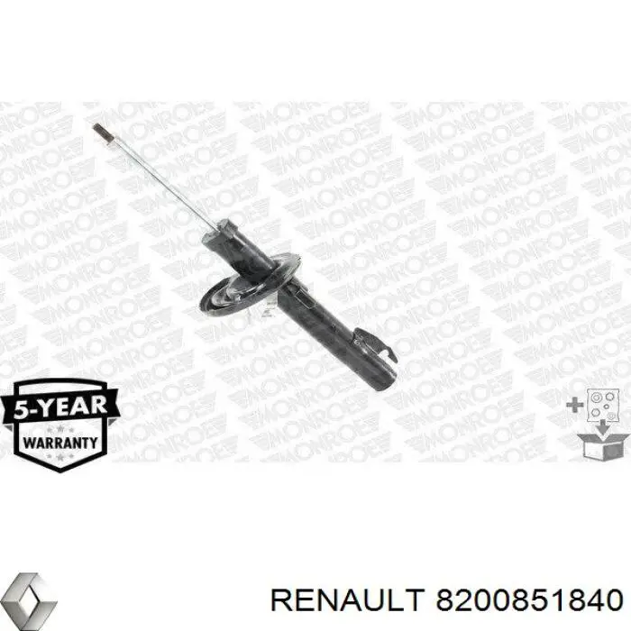 Амортизатори передні Renault (RVI) 8200851840