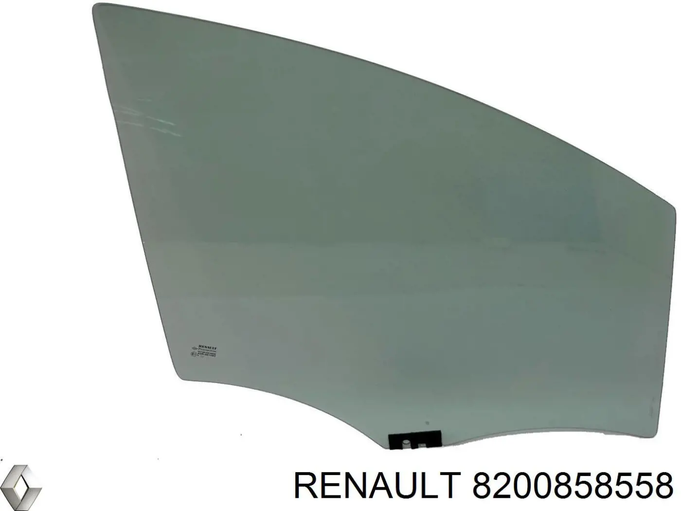 Скло передньої правої двері Renault (RVI) 8200858558 ціна, від 33.82 USD