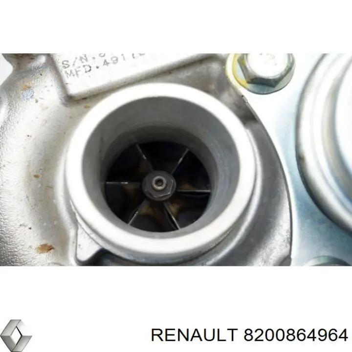 Турбіна Renault (RVI) 8200864964 ціна, від 596.92 USD