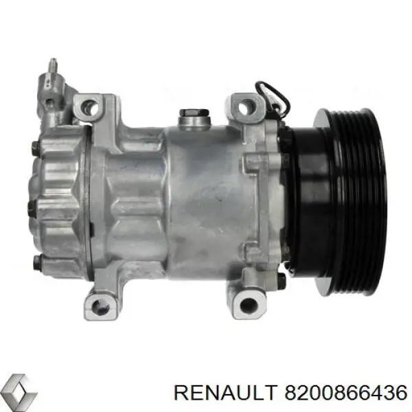 Компресор системи кондиціювання Renault (RVI) 8200866436 ціна, від 154.17 USD