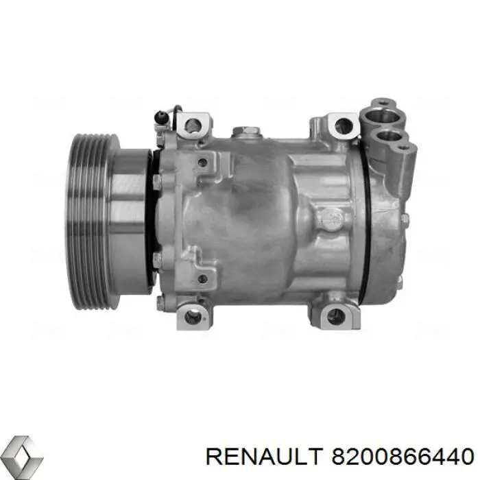 Компресор системи кондиціювання Renault (RVI) 8200866440 ціна, від 109.30 USD