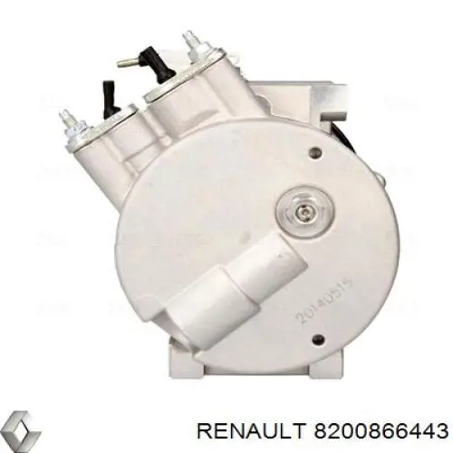 Купити 8200866443 Renault (RVI) Компресор кліматичної установки