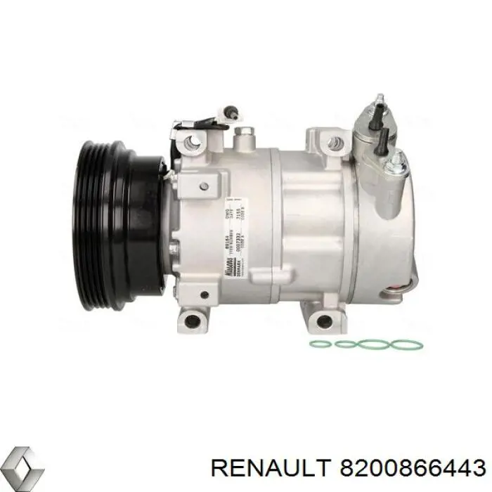 Компресор кондиціонера 8200866443 Renault (RVI)