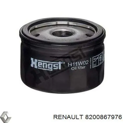 8200867976 Renault (RVI) фільтр масляний