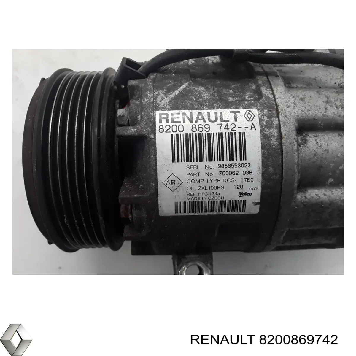 Купити 8200869742 Renault (RVI) Компресор кліматичної установки