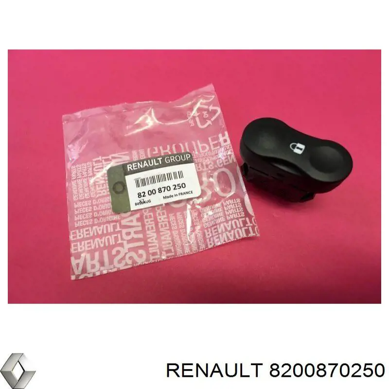 8200870250 Renault (RVI) вимикач центрального замка