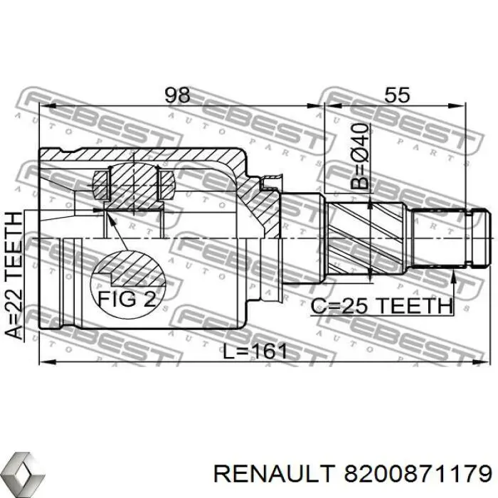  8200871179 Renault (RVI)