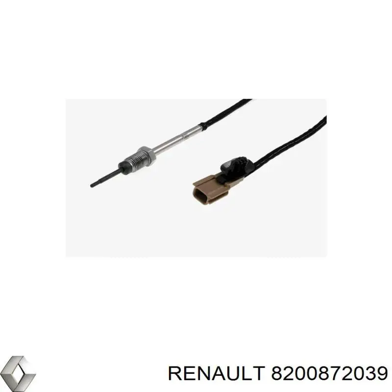 8200872039 Renault (RVI) Датчик температури відпрацьованих газів (ВГ), перед турбіною