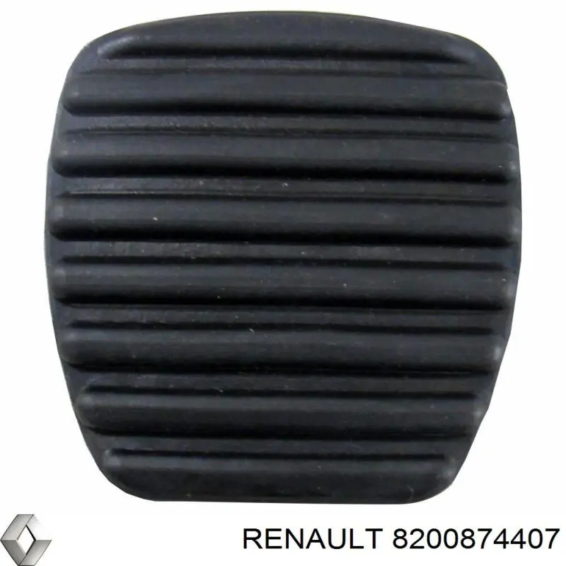 Купити 8200874407 Renault (RVI) Накладка педалі гальма