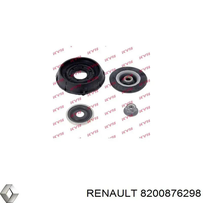 Опора стійки амортизатора переднього Renault (RVI) 8200876298 ціна, від 8.57 USD