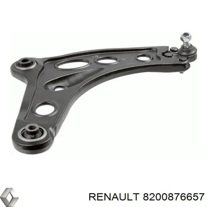 Важіль передньої підвіски нижній, правий Renault (RVI) 8200876657 ціна, від 25.50 USD