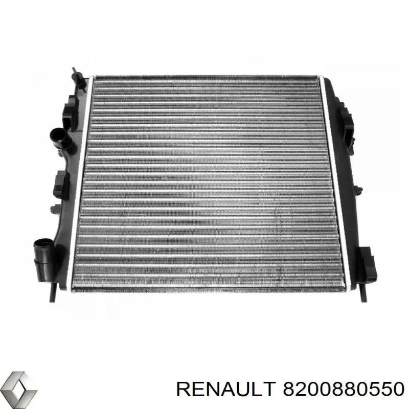 Радіатор охолодження Renault (RVI) 8200880550