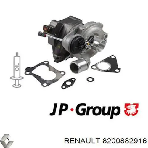 8200882916 Renault (RVI) Турбонаддув