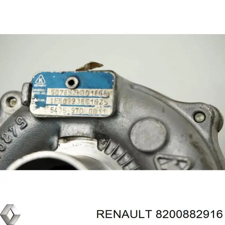 Купити 8200882916 Renault (RVI) Турбіна