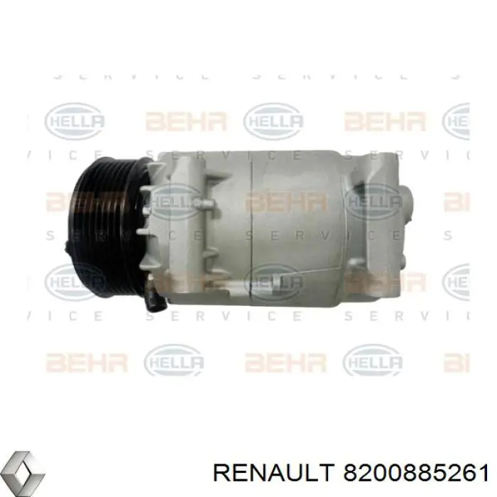 Купити 8200885261 Renault (RVI) Компресор кліматичної установки