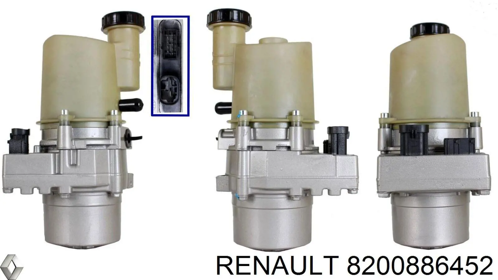 8200886452 Renault (RVI) насос гідропідсилювача керма (гпк)