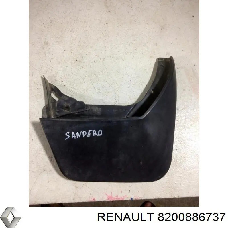 8200886737 Renault (RVI) Бризговик задній, правий