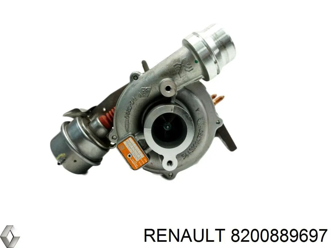 Турбіна 8200889697 Renault (RVI)