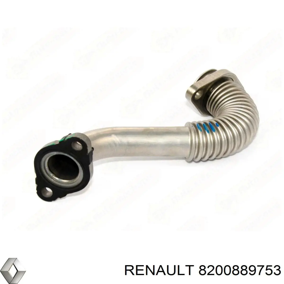 Шланг (патрубок) радіатор EGR, відведення Renault (RVI) 8200889753 ціна, від 19.00 USD