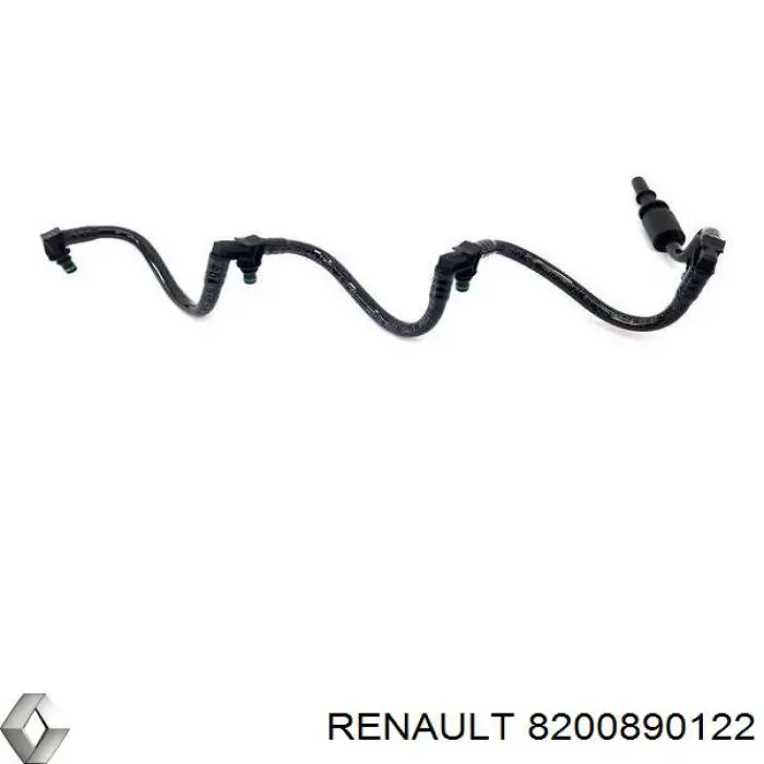 Трубка паливна, зворотня від форсунок Renault (RVI) 8200890122 ціна, від 32.06 USD