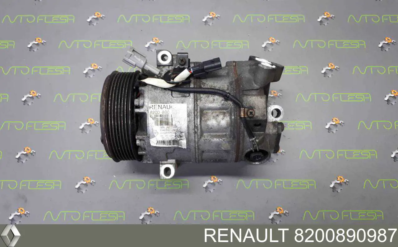 Компресор системи кондиціювання Renault (RVI) 8200890987 ціна, від 195.76 USD